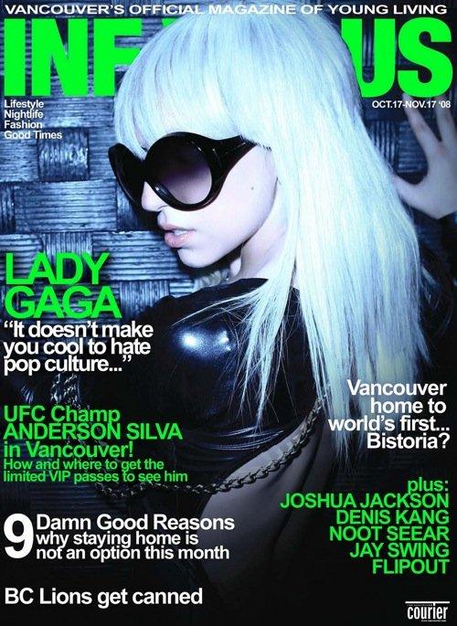 Lady Gaga pour le magazine Infamous