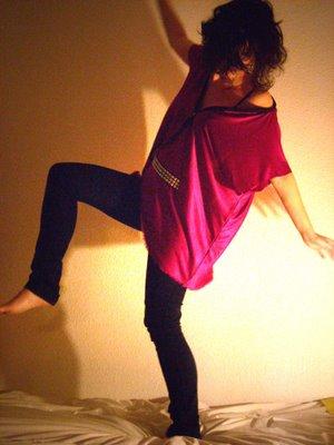 Dans le dressing de Kaamiye.