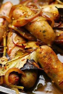 Petite recette sans conséquences... saucisses purée d'un jour de pluie à se laisser couler le long des carreaux...