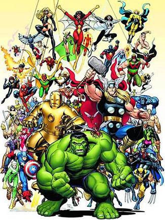 Hulk, Tony Stark et The Avengers.