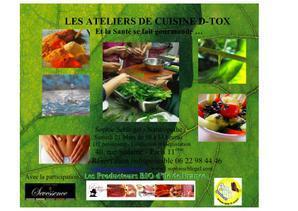 Les ateliers de cuisine d-tox gourmande