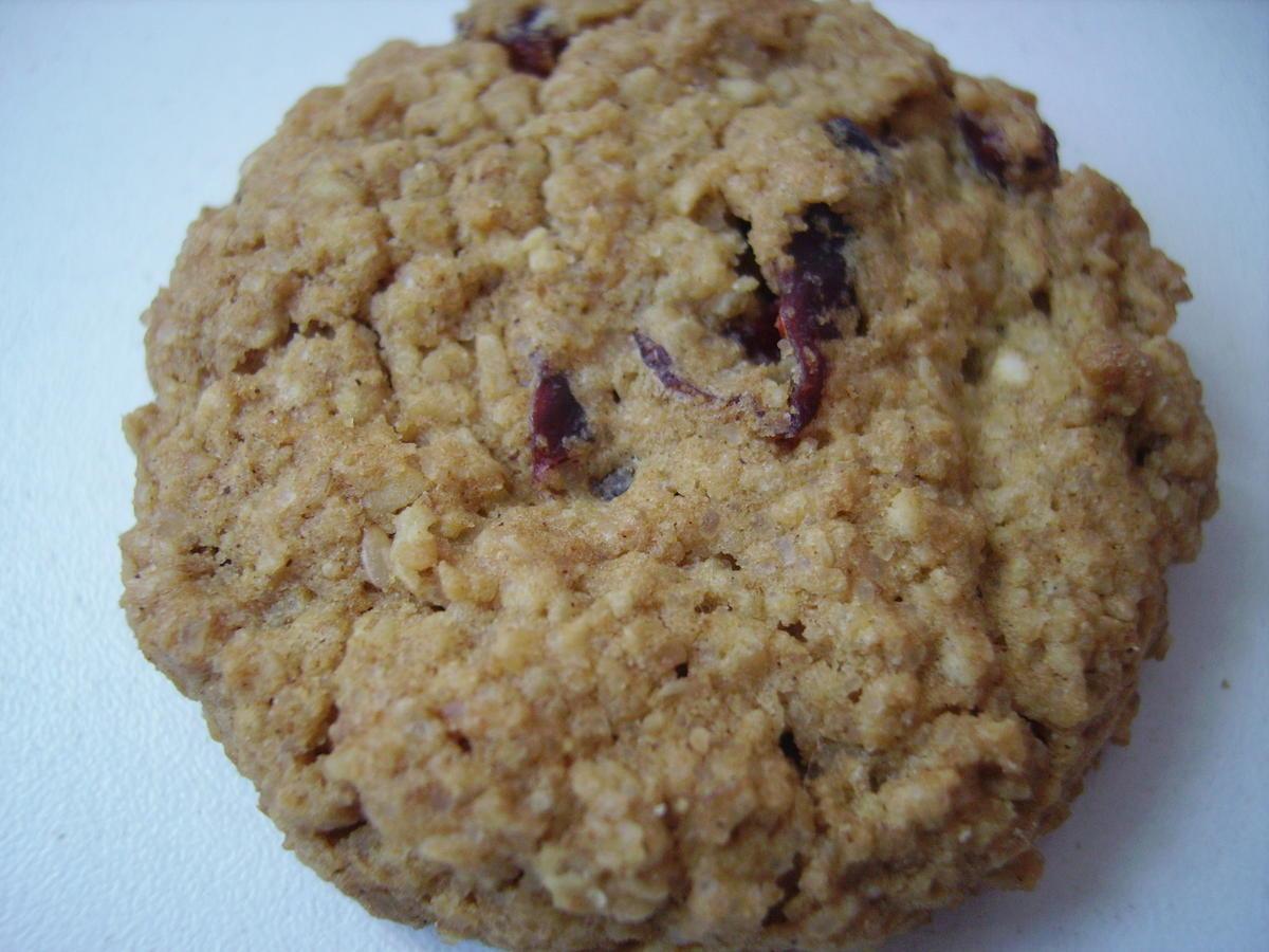 Cookies À l'avoine et aux cranberries - oatmeal cookies