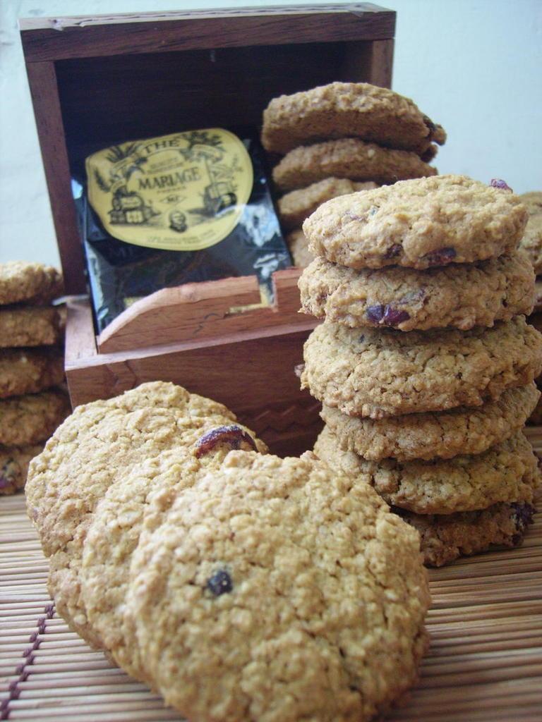 Cookies À l'avoine et aux cranberries - oatmeal cookies