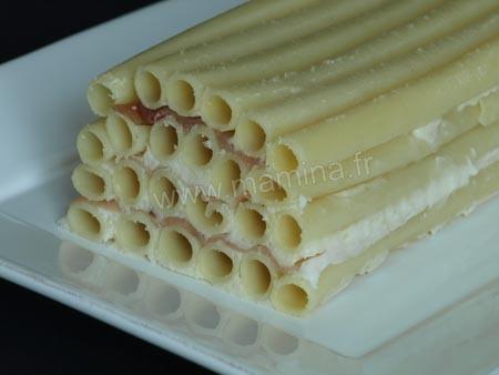 Terrine de pÂtes (ziti) au speck, chic et pas chere Terrine de pÂtes (ziti) au speck, chic et pas chere