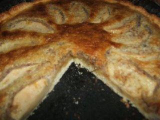 Tarte poires-noix
