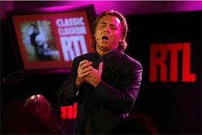 Roberto Alagna en concert au Grand Studio RTL