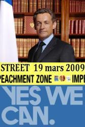 Street Impeachment for Sarkozy: YES we can