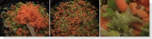 Fondue carotte et poireaux