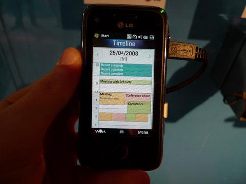 LG Eigen : nouveau téléphone sous Windows mobile LG Eigen