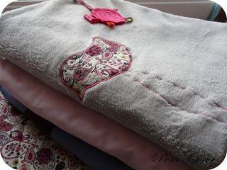 PomCerise Couverture romantique bebe