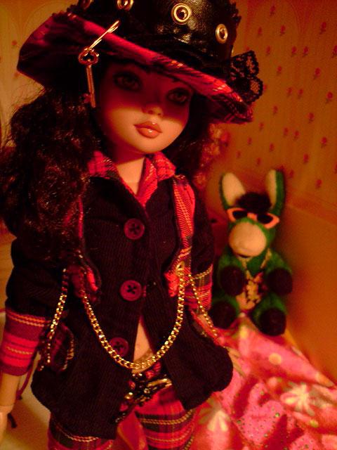 Collection Punk Rock Lolita: pantalon, gilet et chemise :)