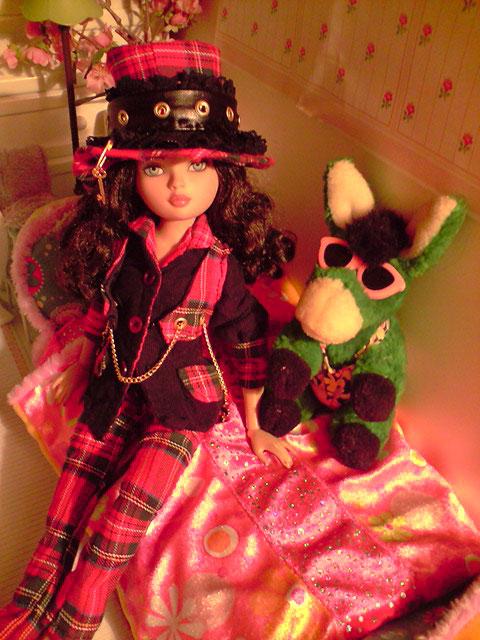 Collection Punk Rock Lolita: pantalon, gilet et chemise :)