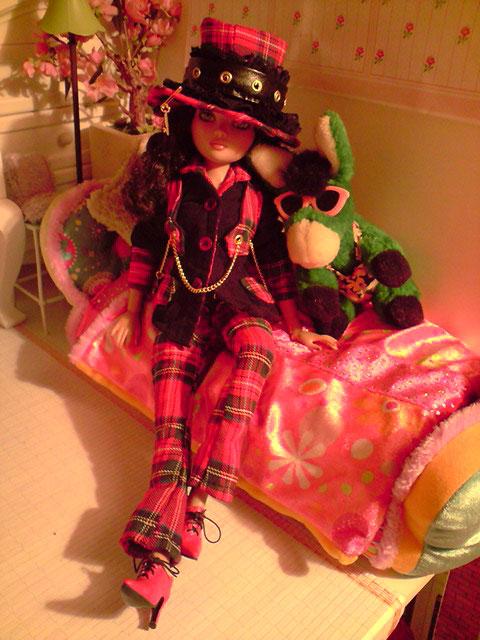 Collection Punk Rock Lolita: pantalon, gilet et chemise :)