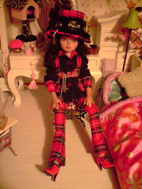 Collection Punk Rock Lolita: pantalon, gilet et chemise :)