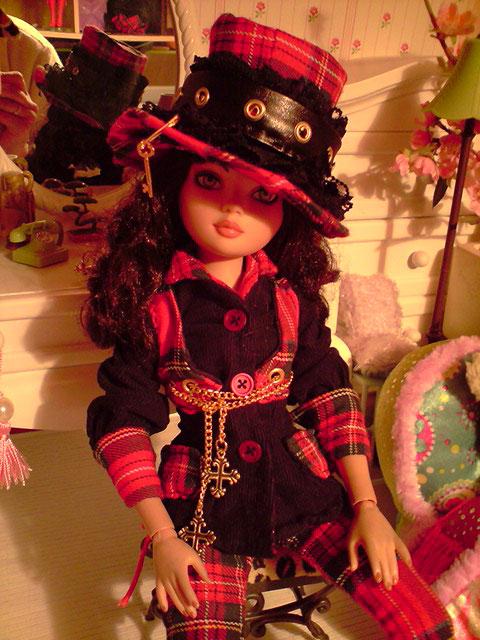 Collection Punk Rock Lolita: pantalon, gilet et chemise :)