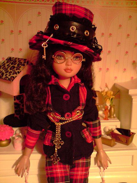 Collection Punk Rock Lolita: pantalon, gilet et chemise :)