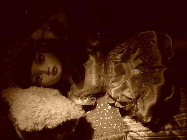 Le petit haut de pyjama terminé