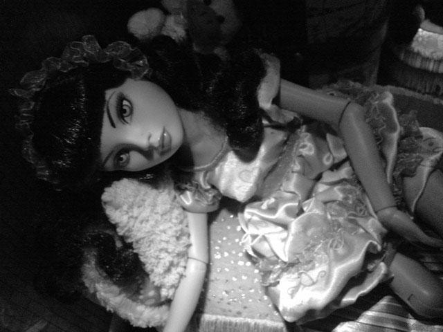 Le petit haut de pyjama terminé