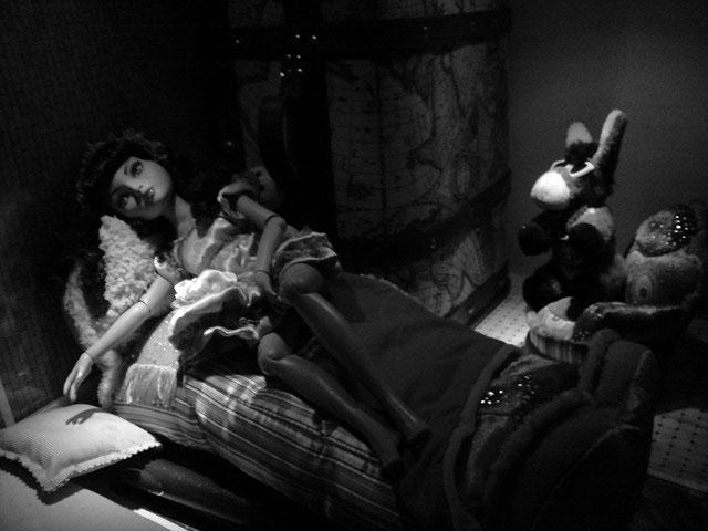 Le petit haut de pyjama terminé