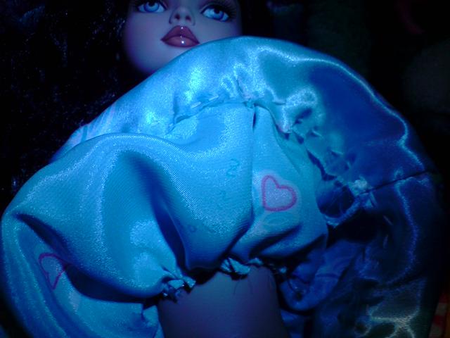La chemise de nuit avance :)