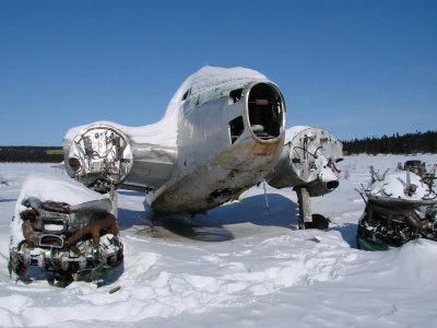 Sauvetage d'un Lockheed Lodestar Québec
