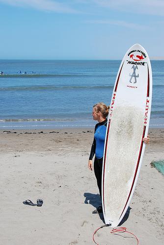 Le surf en sept jours.