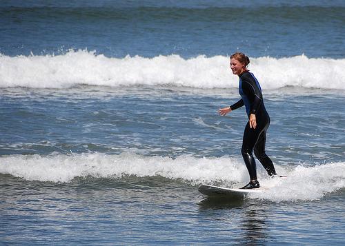 Le surf en sept jours.