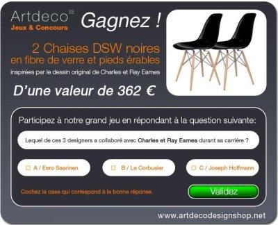 Grand jeu concours sur ArtDeco