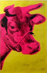 la vache de Mr Warhol