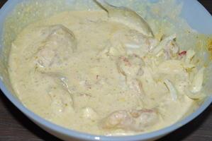 Poulet colombo au lait de coco Poulet colombo au lait de coco