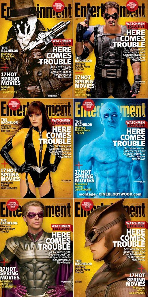 Watchmen : déluge de couvertures et premiers avis