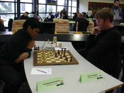 Le 7ème Festival international d'échecs de Nancy Harikrishna 1/2 Tregubov
