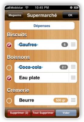 Faites vos courses grâce a votre iphone !! screenshot-beshop-4