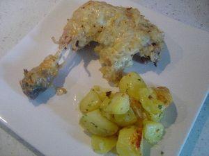 Cuisse de poulet à la moutarde DSC09723