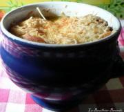 Cliquez pour agrandir : Soupe gratinée à l'oignon Soupe gratinée à l'oignon