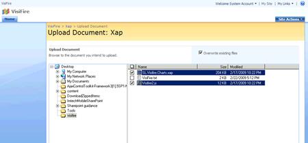Des graphiques Silverlight dans sharepoint ! (Partie 3 : Composants silverlight Visifire) image