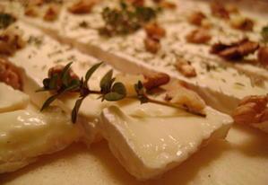 Tarte fine au Camembert, aux Pommes et aux Noix