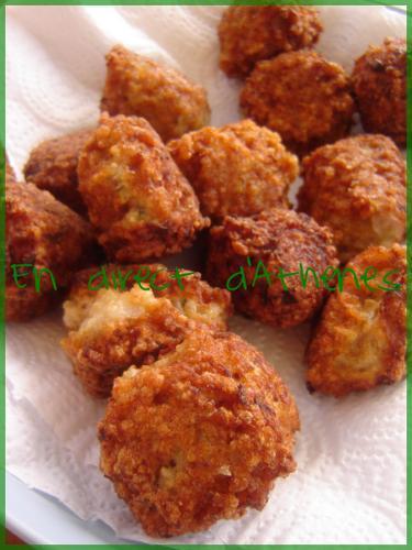 MEZES : Kotokroketes ou nuggets de poulet
