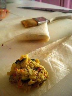 SAMOUSSAS aux LéGUMES et au CURRY