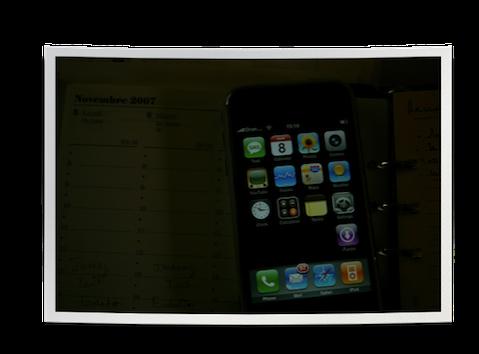 Iphone: commander et recevoir Vue d'un Iphone debloque