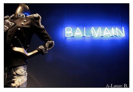 Printemps & créateurs de mode. #2 Vitrines_039_balmain