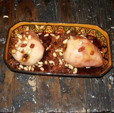 Enrobée de poires au caramel