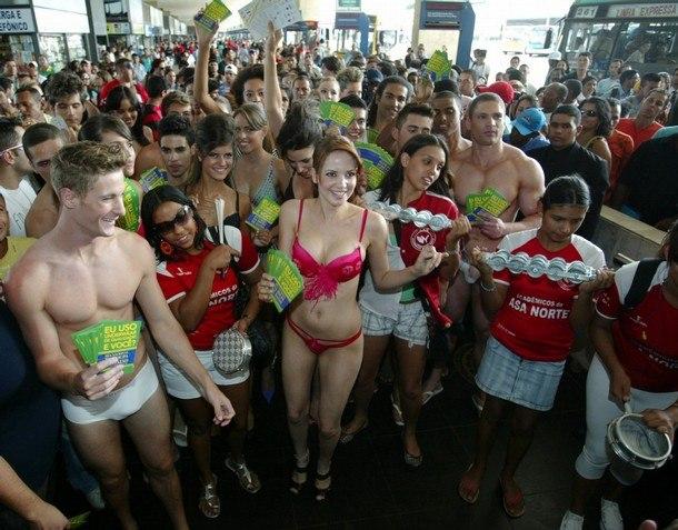 La journée nationale des sous-vêtements au Brésil