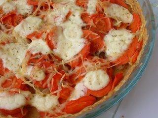 Tarte aux carotte light, mais intense :D