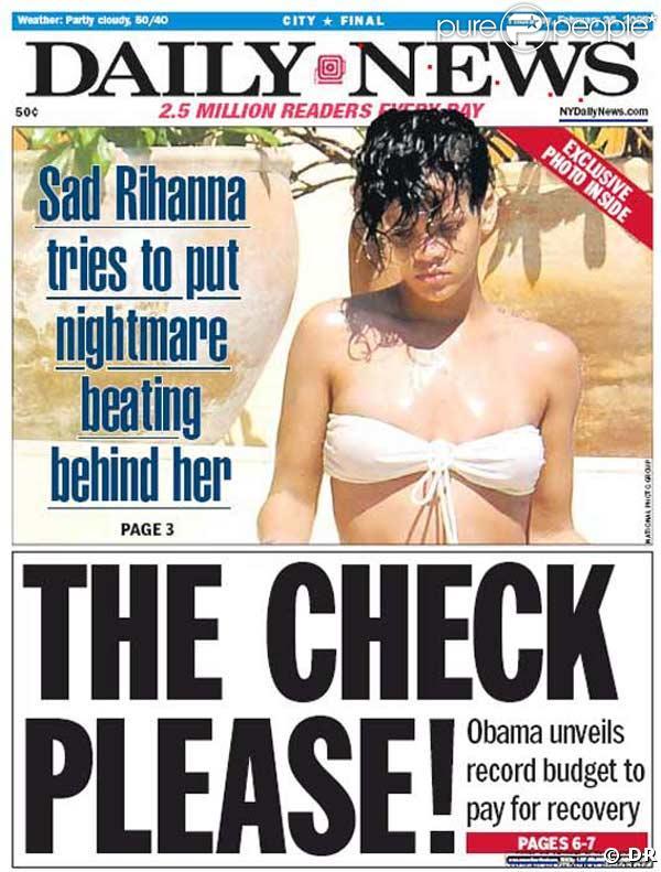 Nouvelles photos de Rihanna ... Sans lunettes ! 177868-rihanna-en-couverture-du-daily-news-637x0-2