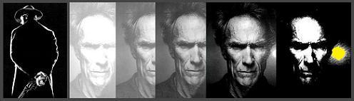 Clint Eastwood, cinq fois.