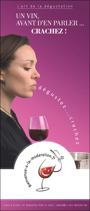 Boire avec Modération : visuel et communication de la filière vin