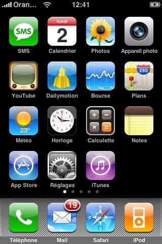 Mes applications préférées sur Iphone