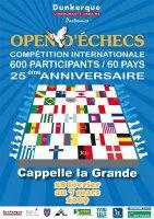 25ème Open de Cappelle La Grande : la ronde 5 à 14h L'affiche officielle du tournoi de Cappelle