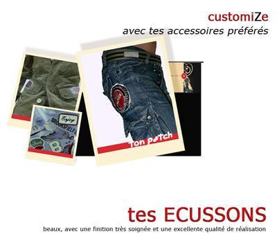 Les catalogues de CustomiZe.fr sont dispo ! CustomiZe_ecussons
